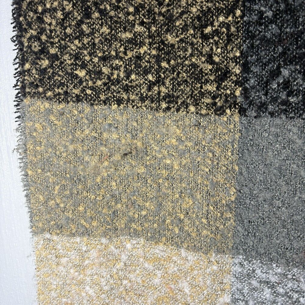 Multicolor Patchwork Oversized Scarf Soft Fall Wi… - image 5